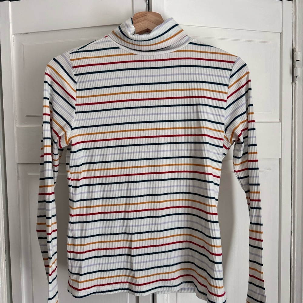 Old Navy Multi-stripe Turtleneck